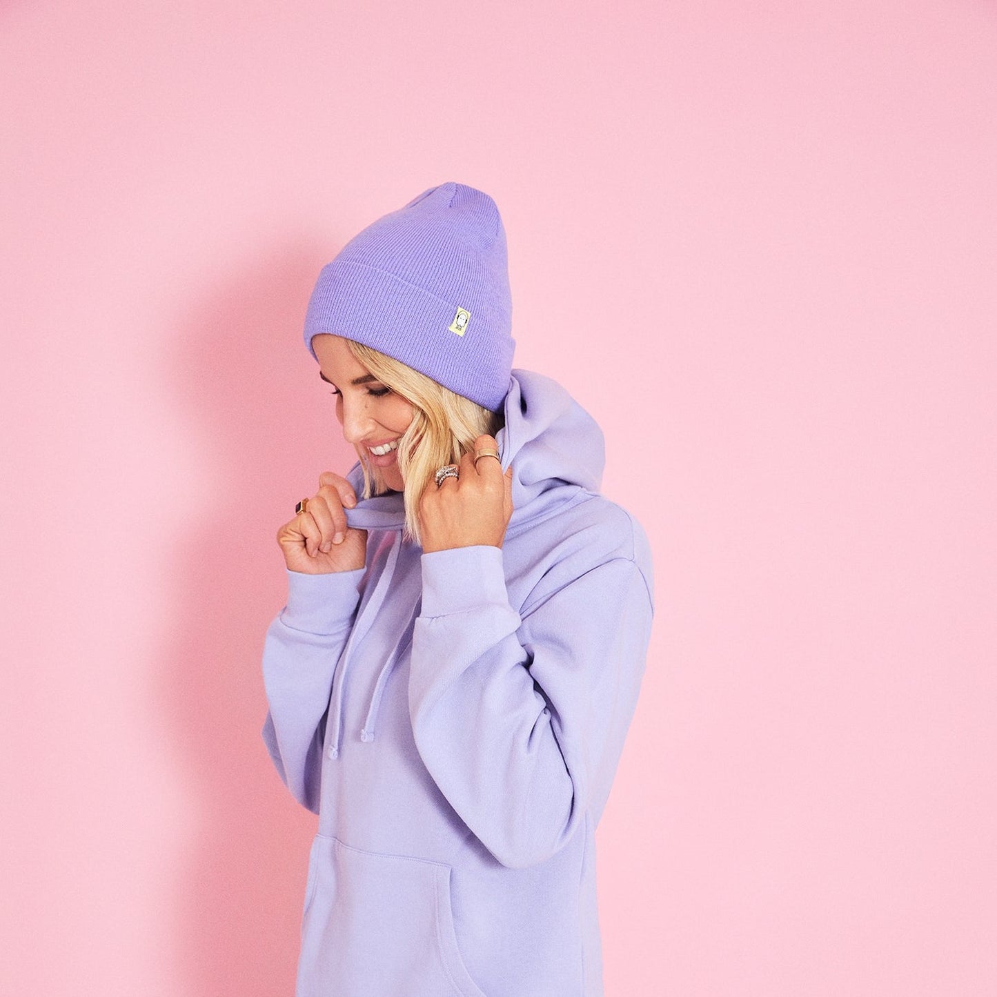 Purple Beanie